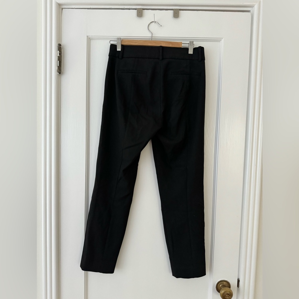 J. Crew Cameron High Rise Black Pants, Size 4